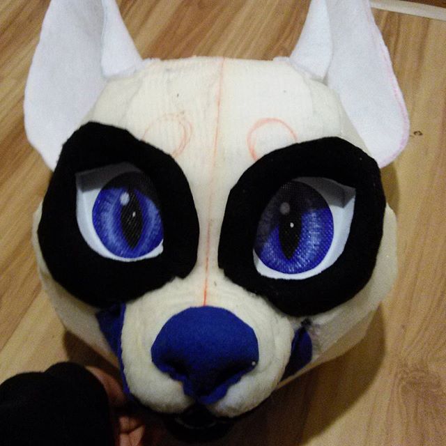 Fennec fox foam base commission