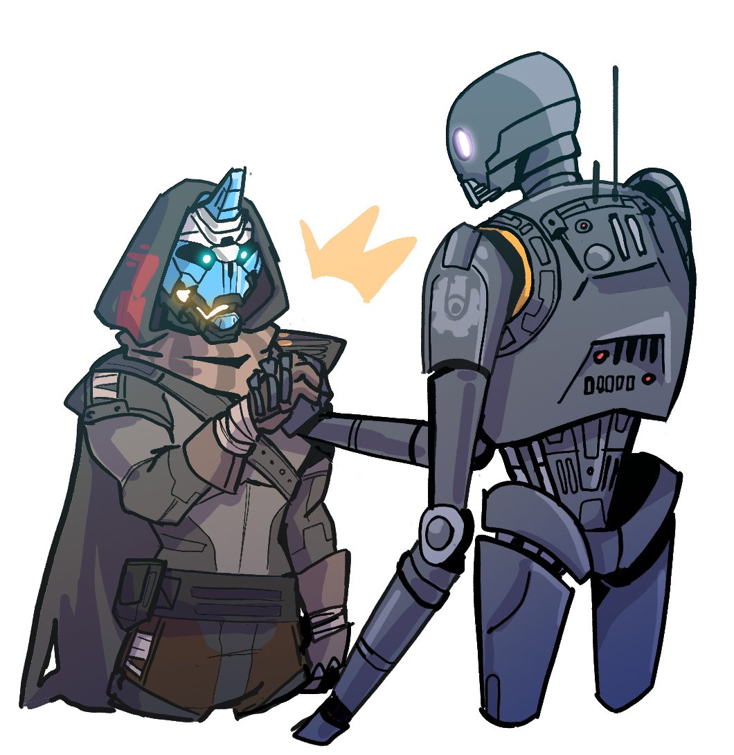 Cayde-6 and K-2SO are robo-bros by Gunstoppable. 