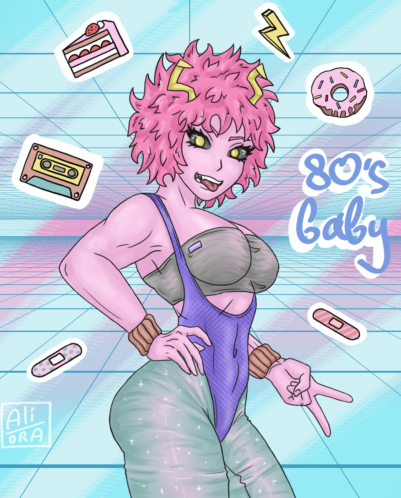 Mina Ashido by Aliora_mira -- Fur Affinity [dot] net