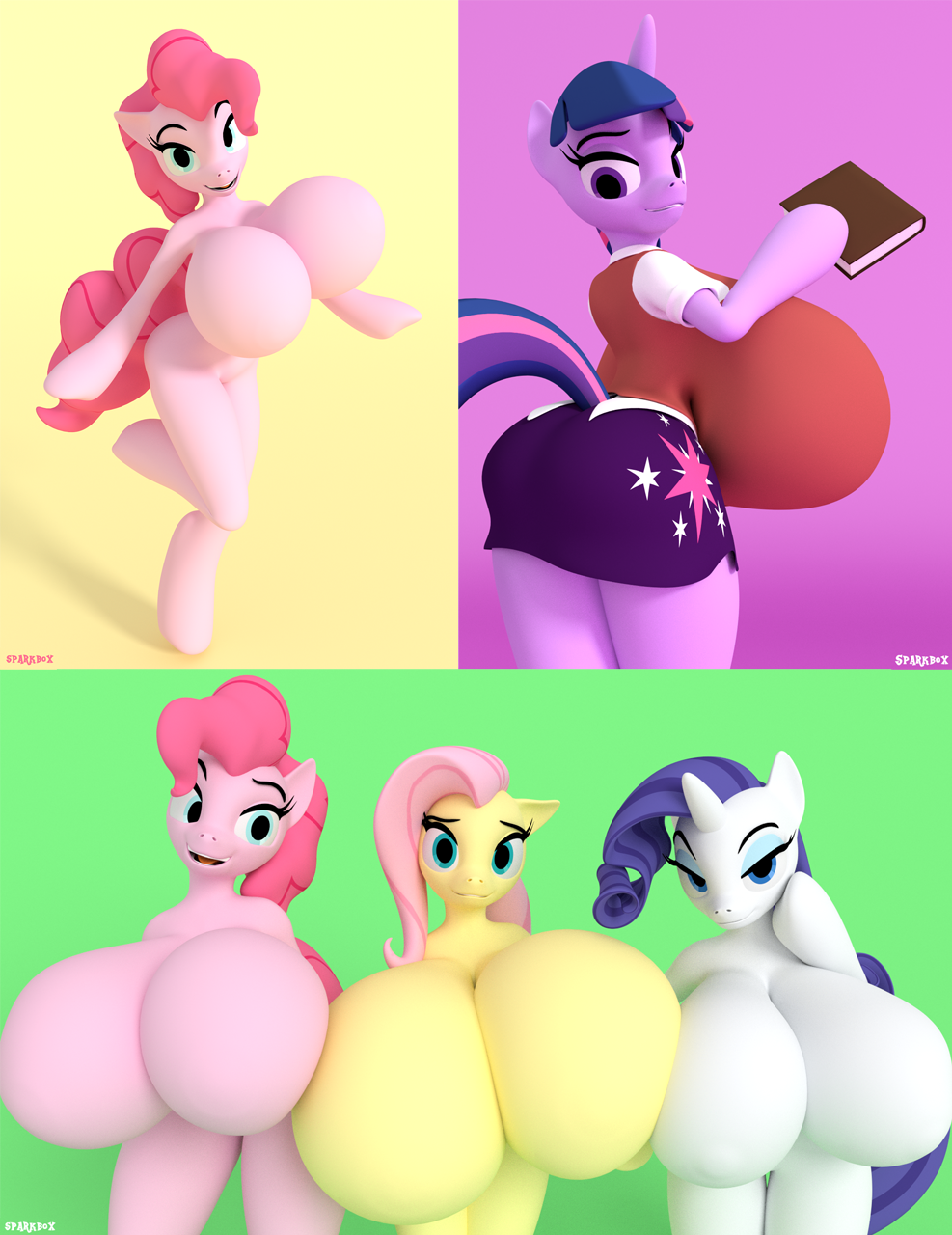 3D Ponyboobs! -by Sparkbox- by allrights -- Fur Affinity [dot] net