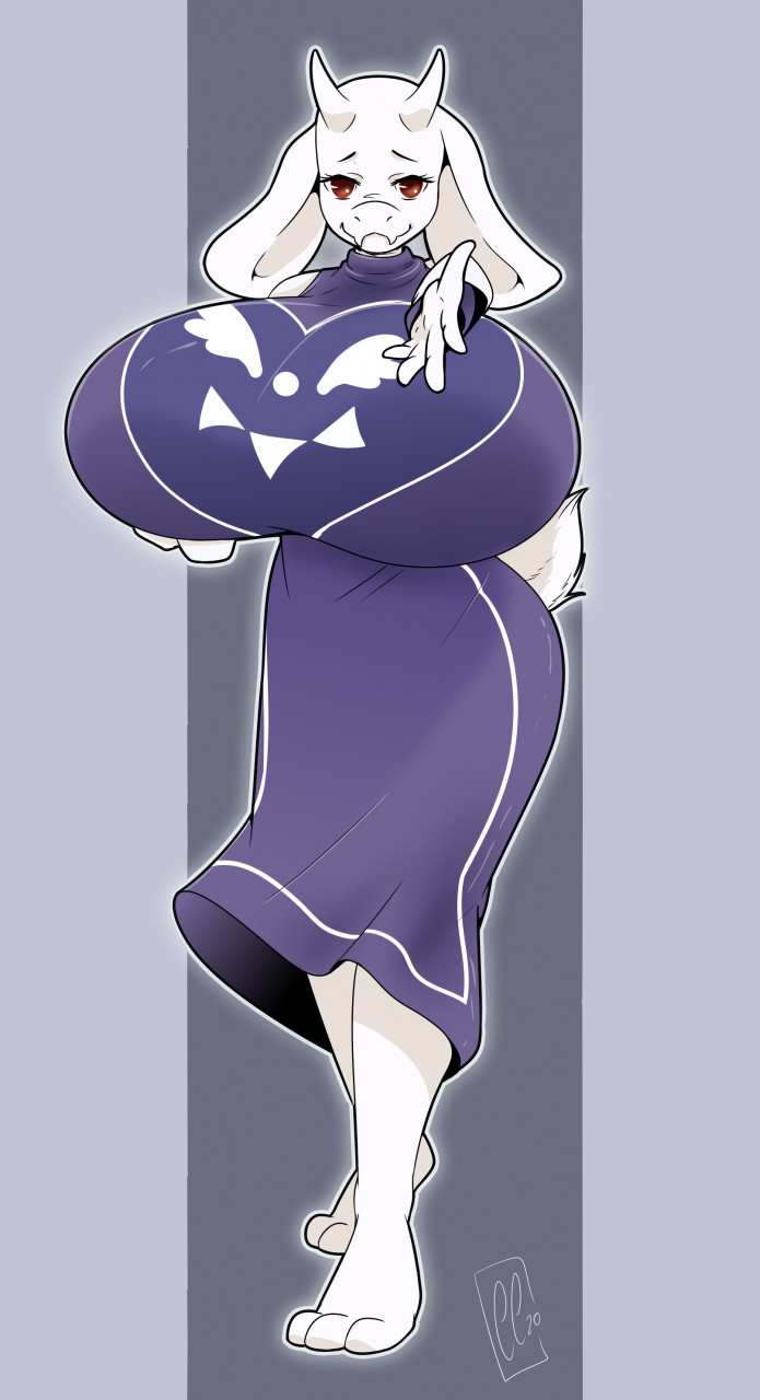 Greeting Toriel -by AndrawrKitty-