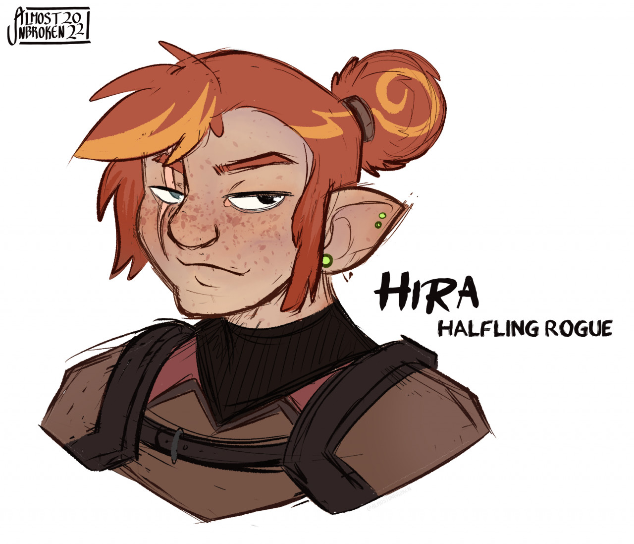 halfling rogue red hair