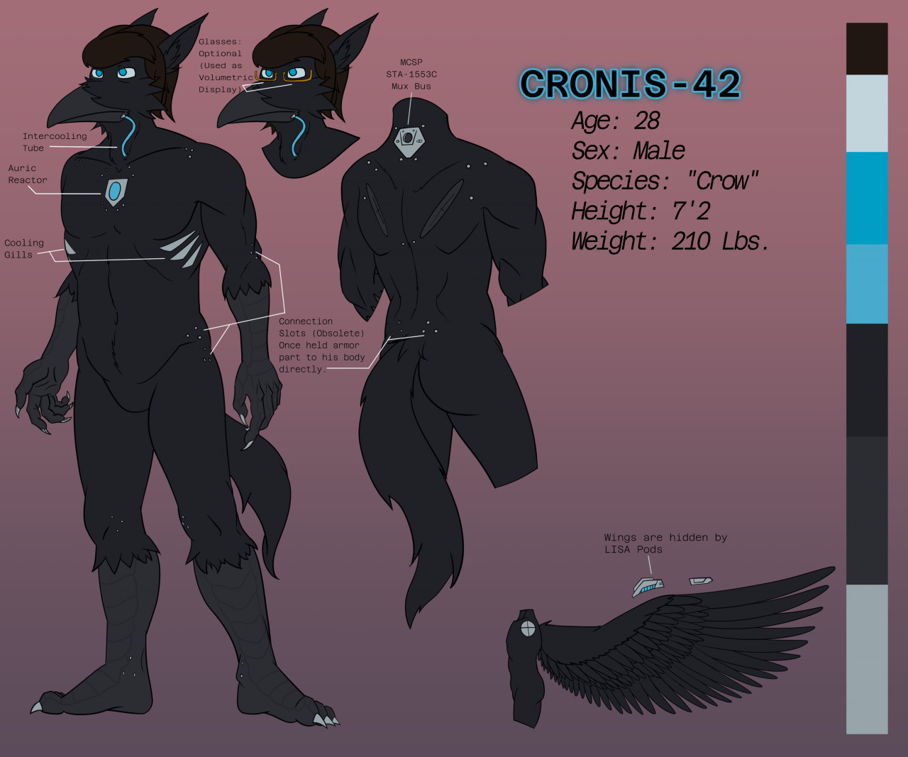 Cronis 2021 Reference Sheet SFW by alpha1178 -- Fur Affinity [dot] net