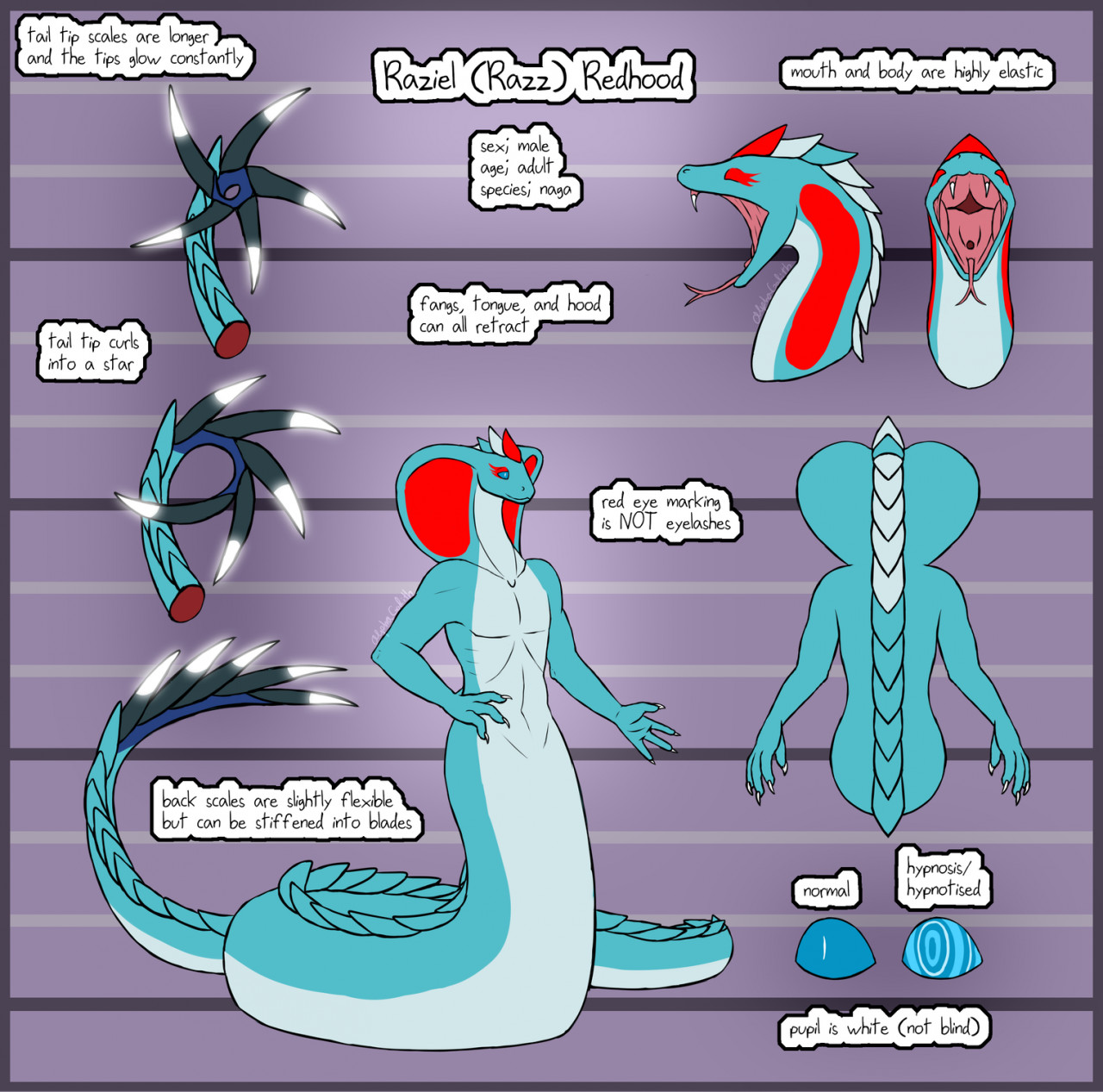 Rat King Reference Sheet by Scaliehazard -- Fur Affinity [dot] net