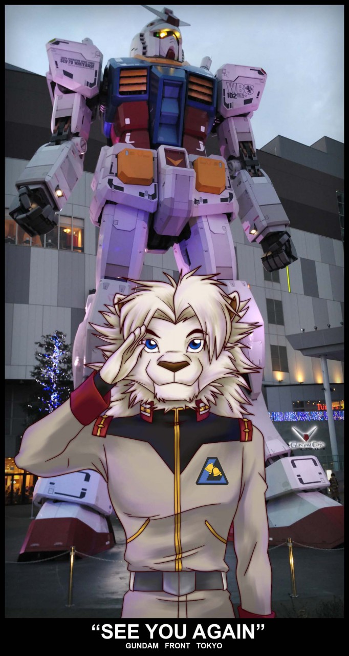 See you again Gundam Front Tokyo by alphaleo14 -- Fur Affinity [dot] net