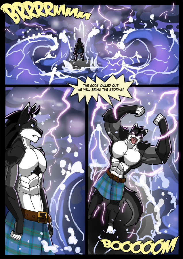 The gods are calling page 1 of 3 by angs_FA by Alwolf76 -- Fur