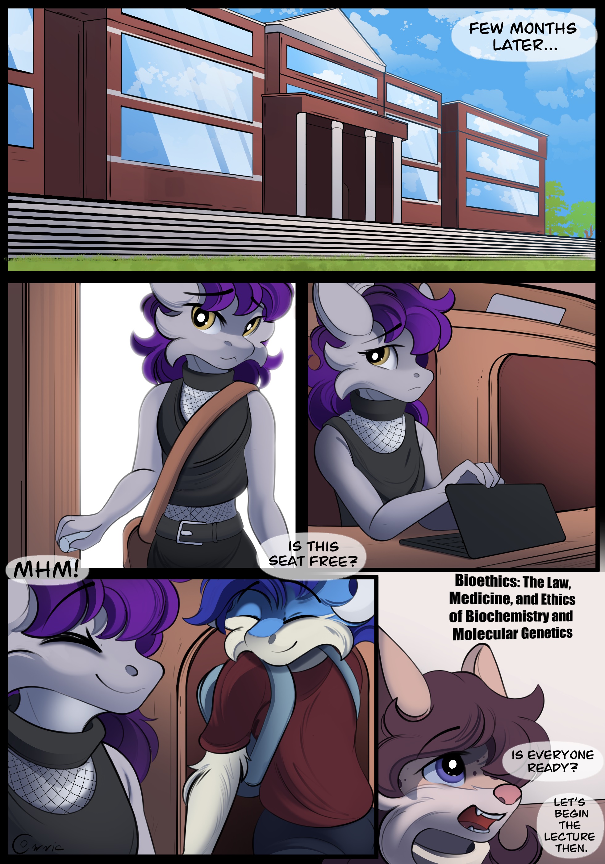 Lazy School Days Page 1