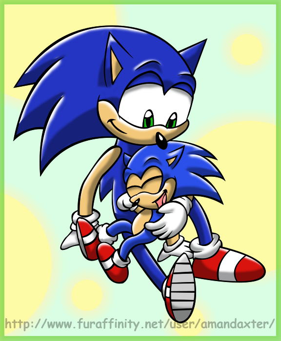 Lixes on X: Classic Sonic and Modern Sonic Transparent Classic Sonic -   Modern Sonic -    / X