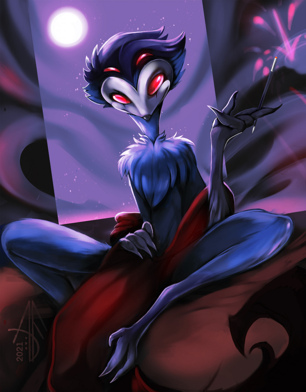 Stolas by Amberdrop -- Fur Affinity [dot] net