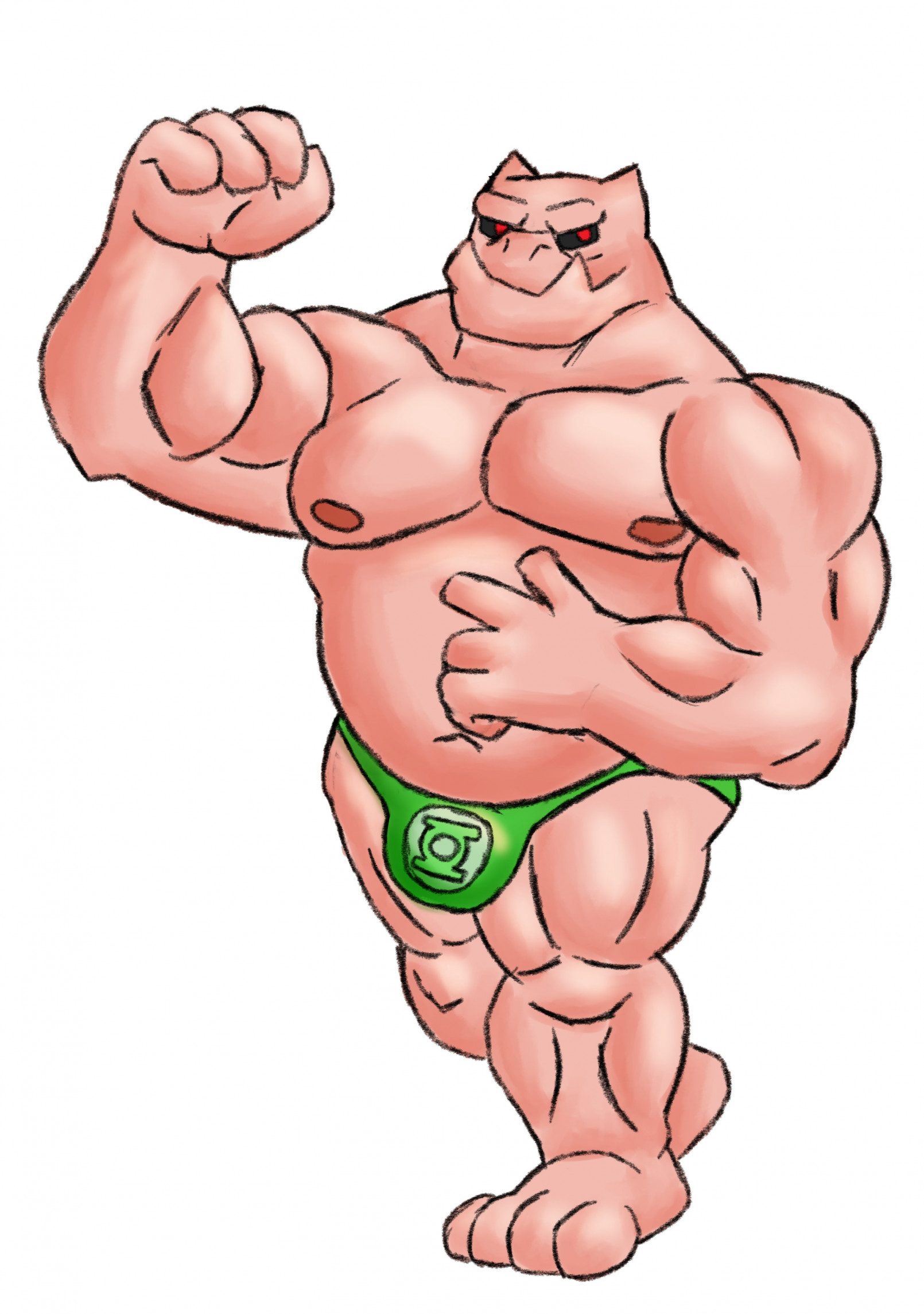 Kilowog by AmideoArts -- Fur Affinity [dot] net