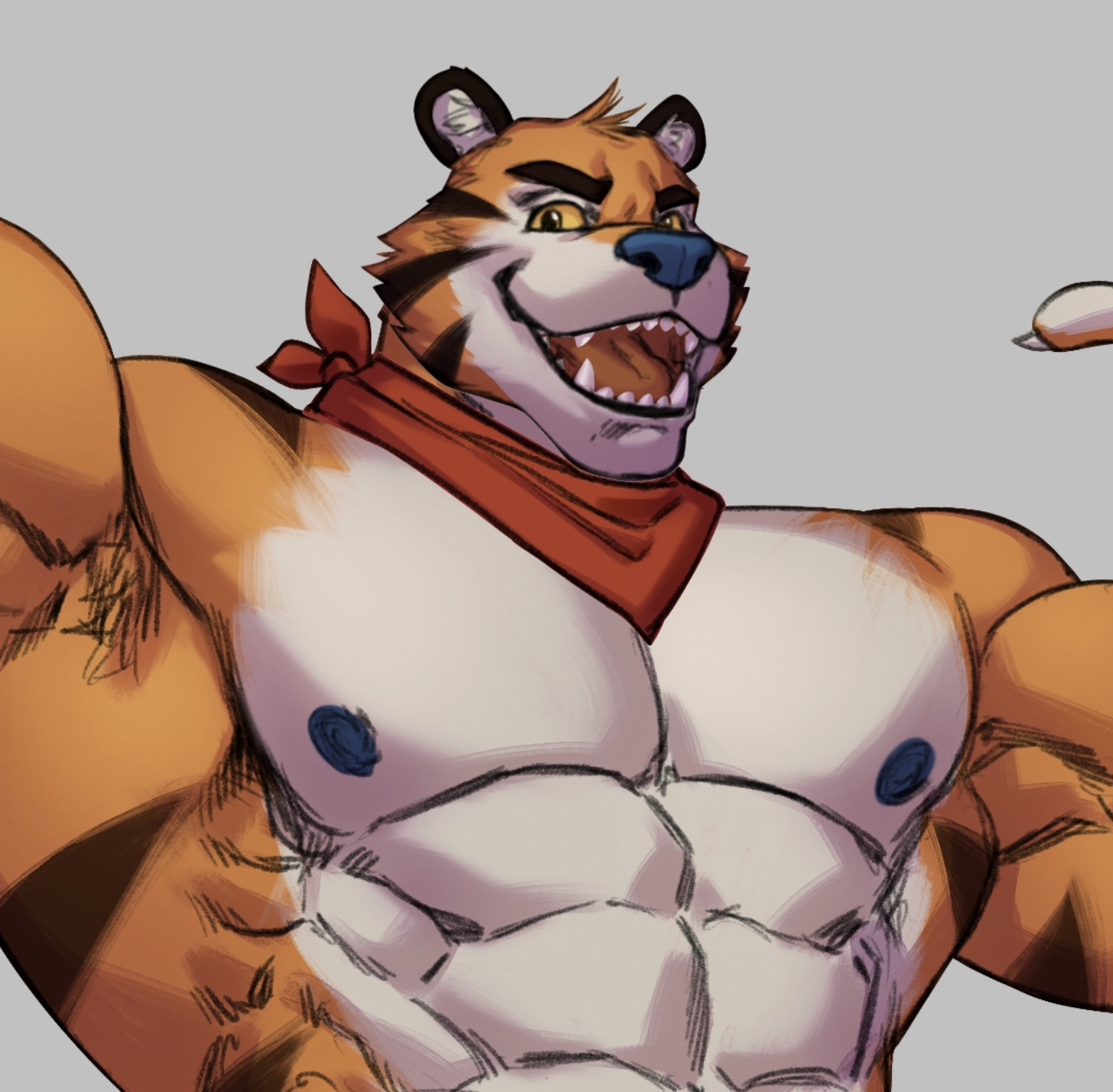 Tony the Tiger (wip) by Amon-Sydonai -- Fur Affinity [dot] net