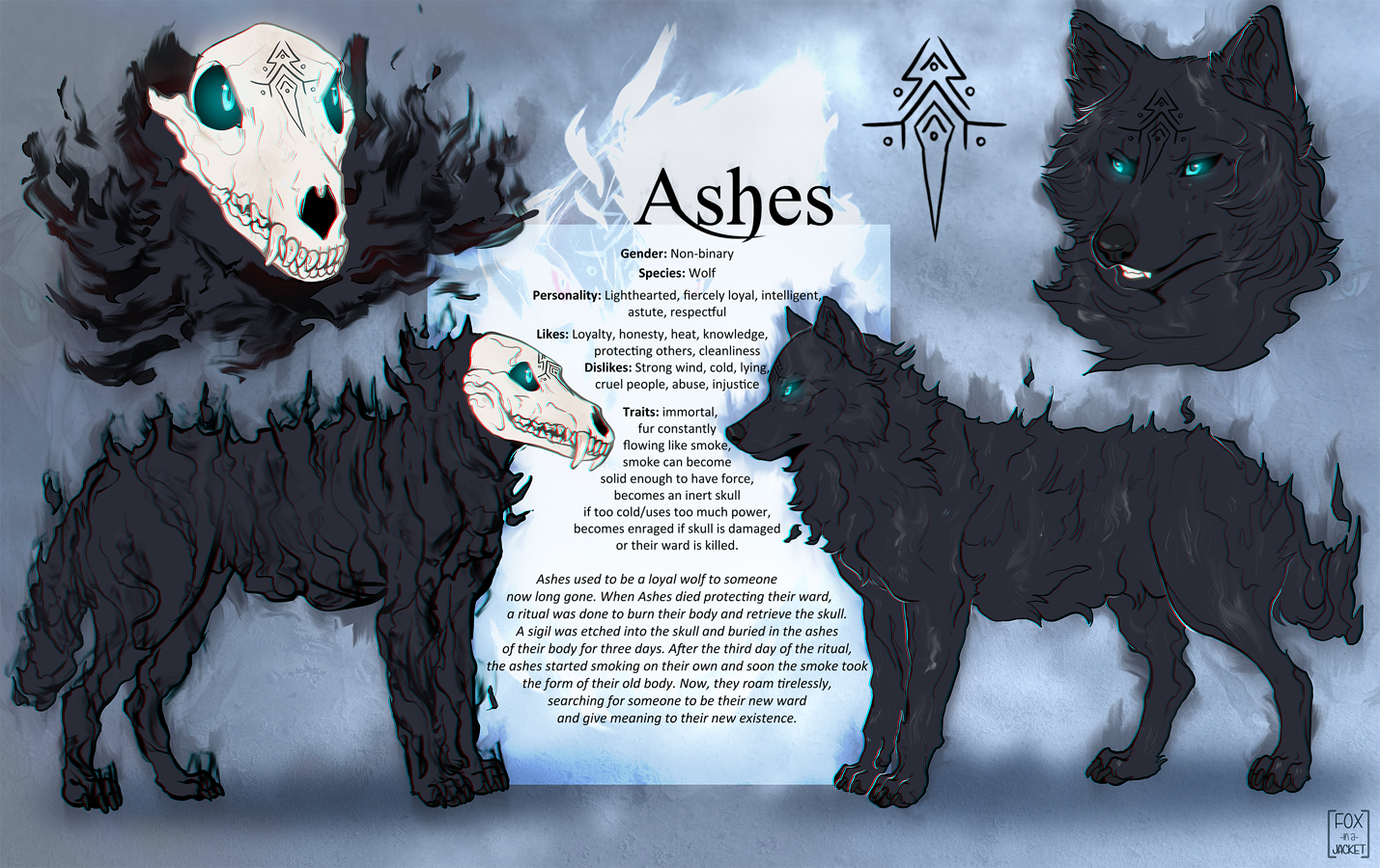 Reference Sheet Ashes By Anabel Fur Affinity Dot Net <b>Wolf</b> sketch design ref...