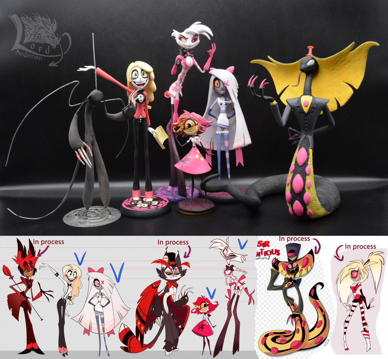 Hazbin Hotel characters and my action plans. by Andemon666 -- Fur Affinity  [dot] net