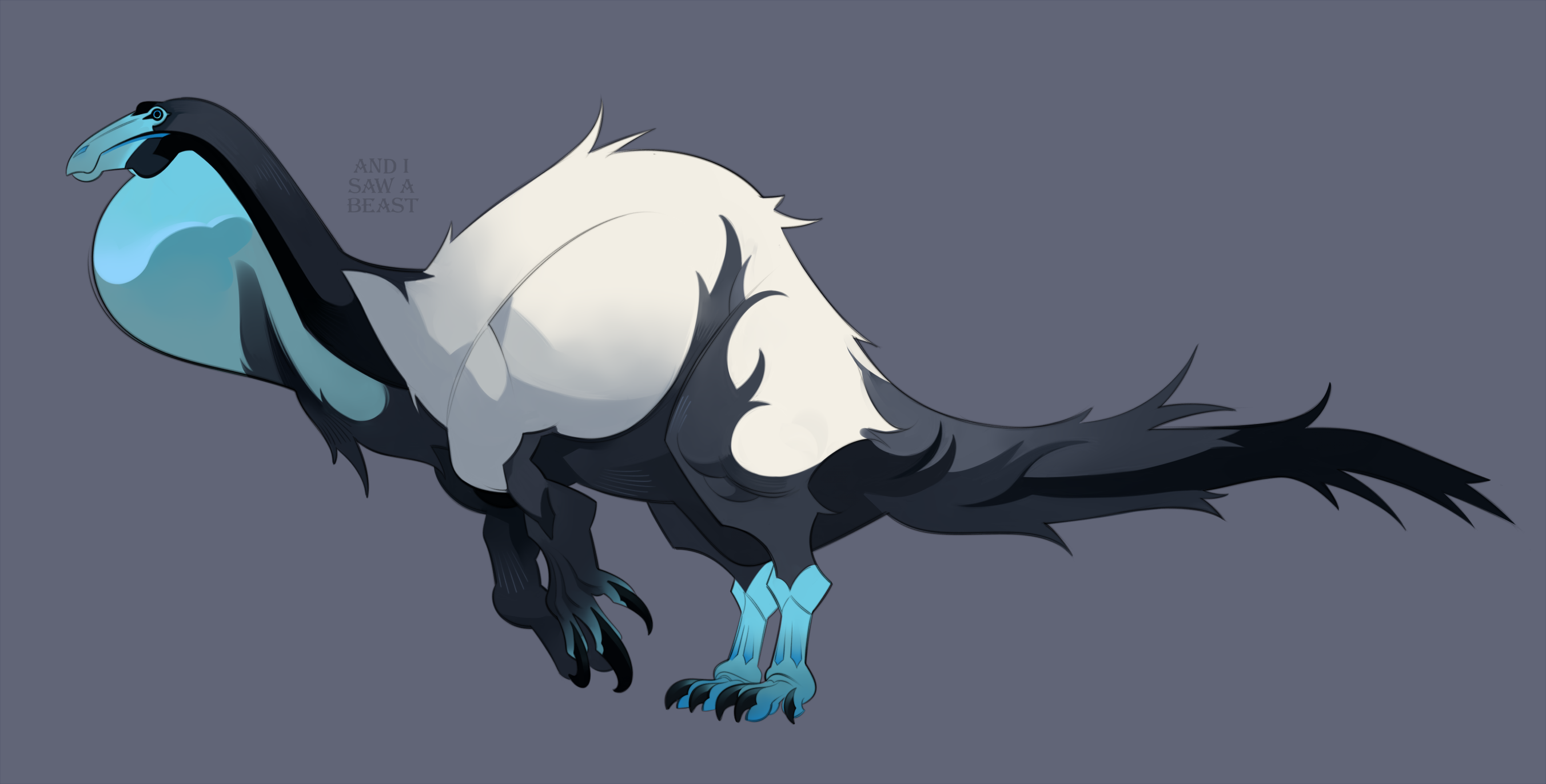 Eerie Deinonychus by N4STYR4BBiT -- Fur Affinity [dot] net