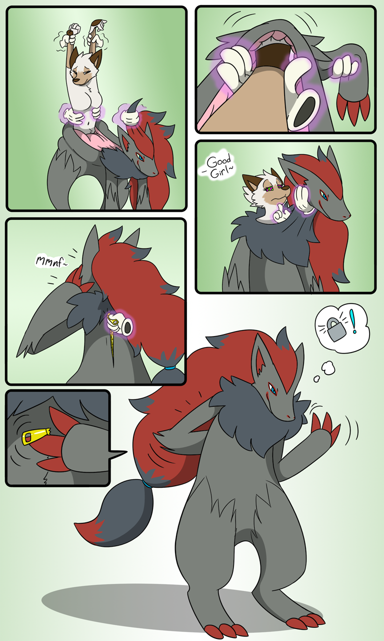 Trapped in a Zoroark Plushsuit by DuneTheFox by AndrewNeo -- Fur Affinity  [dot] net