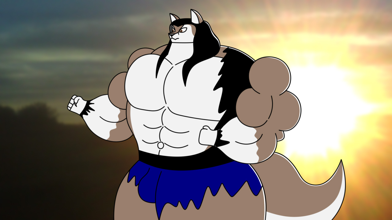 Buff Mr. Wolf by Andrew_Wolf -- Fur Affinity [dot] net