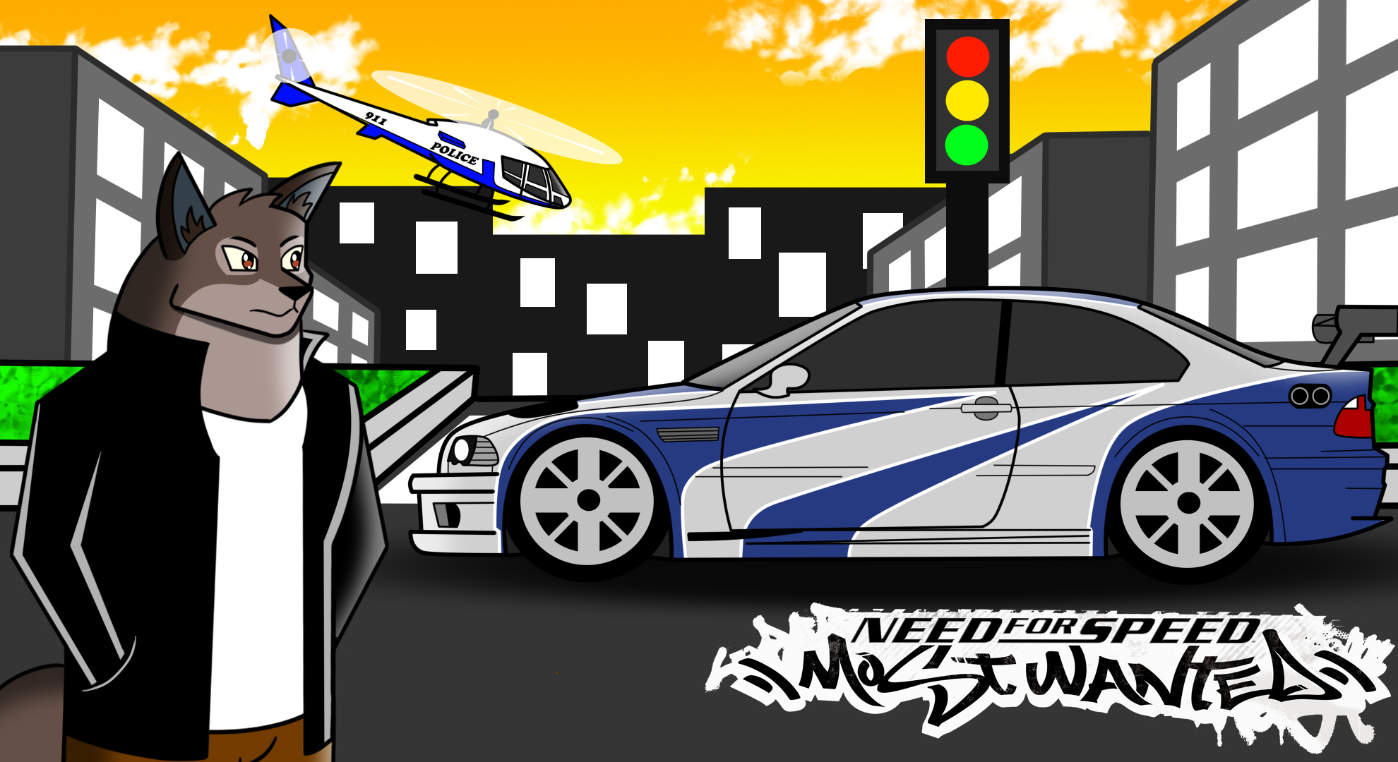 Need for Speed Most Wanted Razor - ANIME & CARS - Drawings