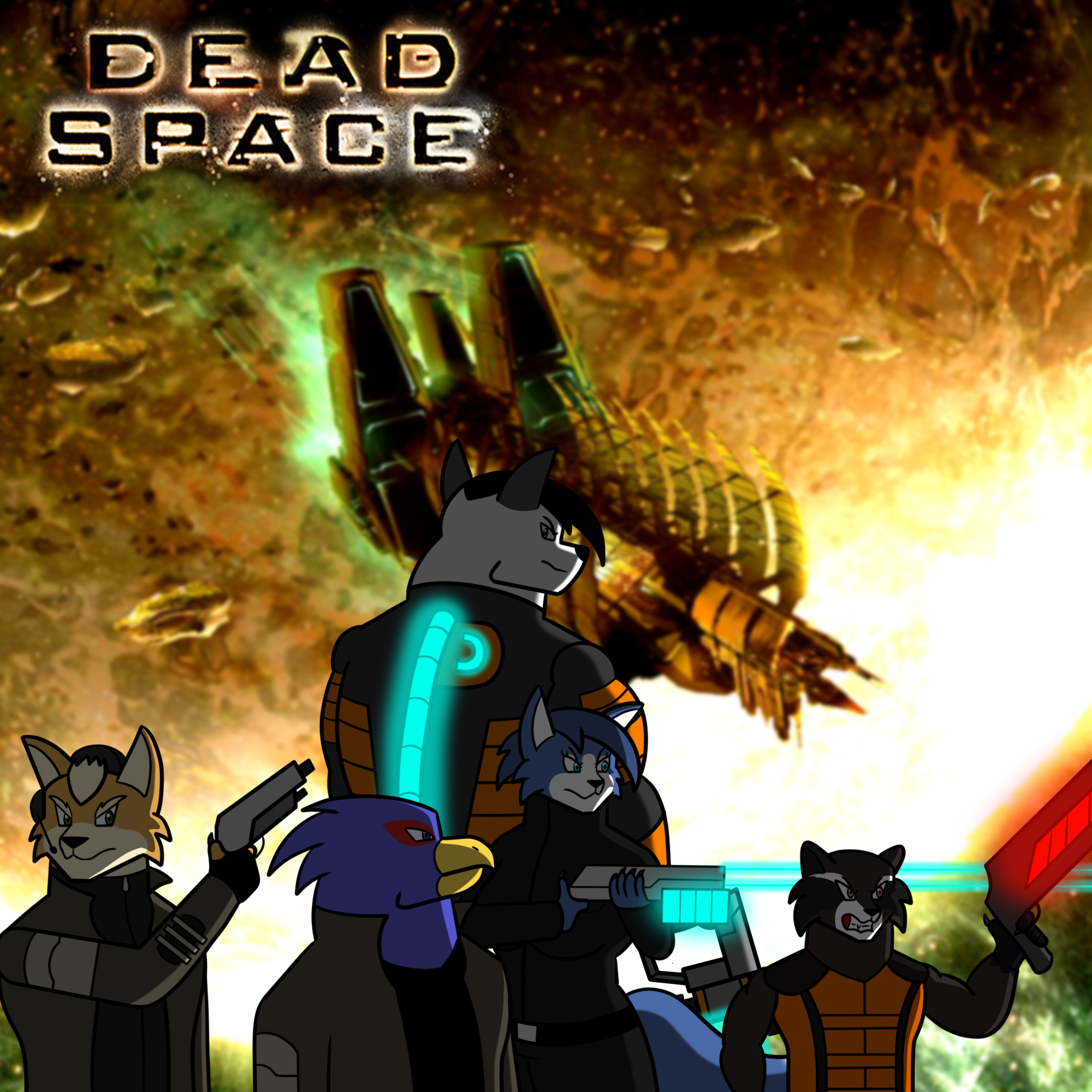 Dead Space #2 [Fanart] by Andrew_Wolf -- Fur Affinity [dot] net