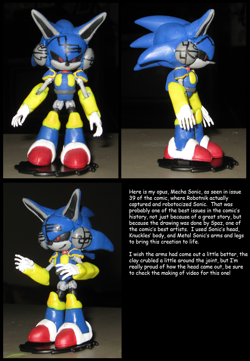 Silver Sonic Mk 3 custom by Angel85 -- Fur Affinity [dot] net