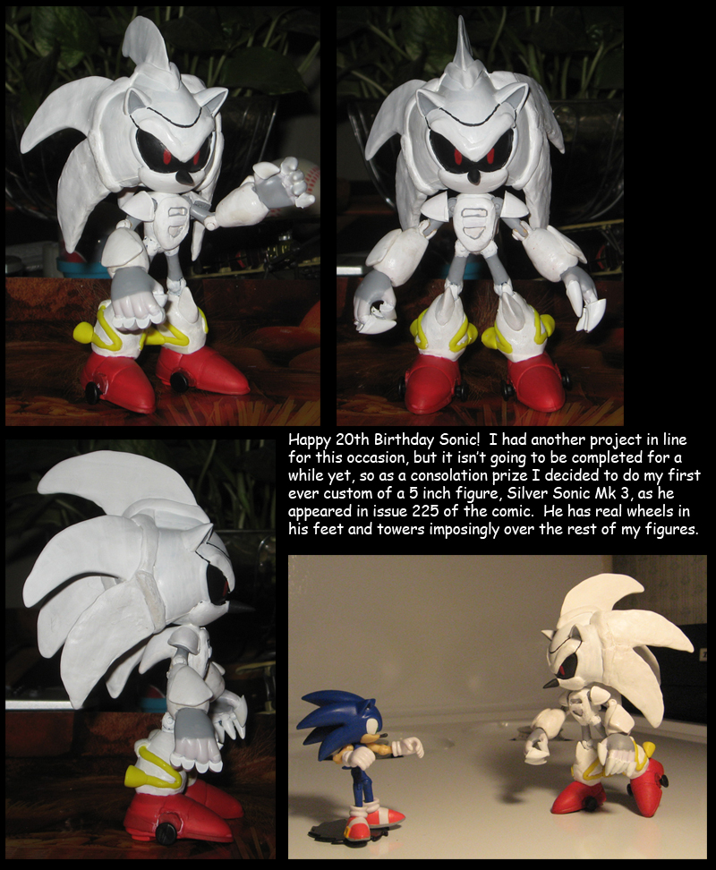 Silver Sonic Mk 3 rebuilt by Angel85 -- Fur Affinity [dot] net