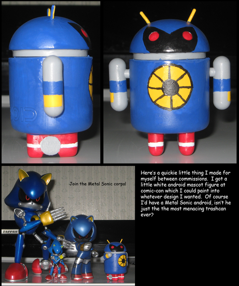 Mecha Sonic (Sonic) Custom Action Figure