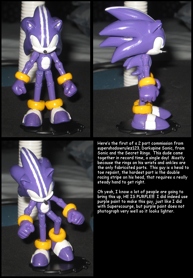 Custom Commission: Darkspine Sonic by Angel85 -- Fur Affinity [dot] net