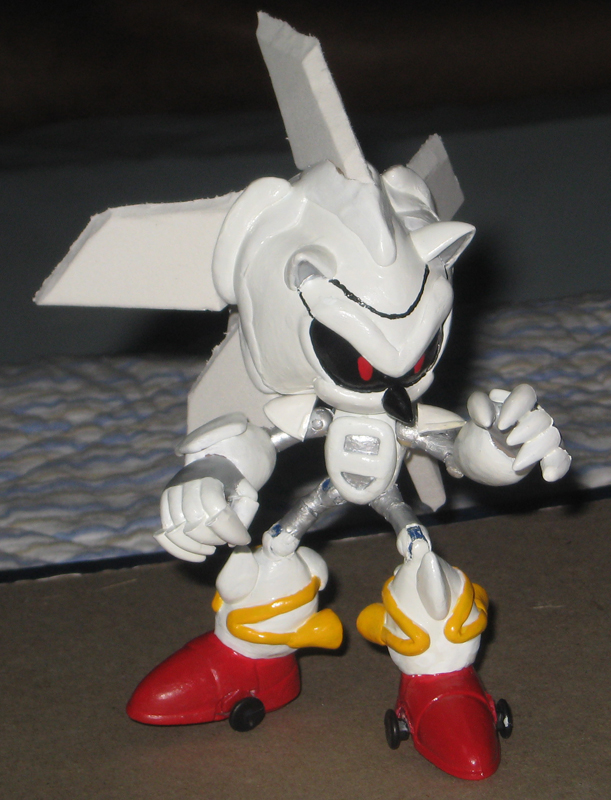 Silver Sonic Mk 3 custom by Angel85 -- Fur Affinity [dot] net