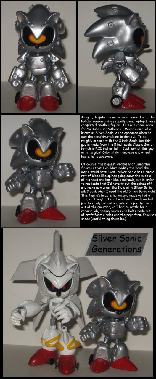 Silver Sonic Mk 3 custom by Angel85 -- Fur Affinity [dot] net