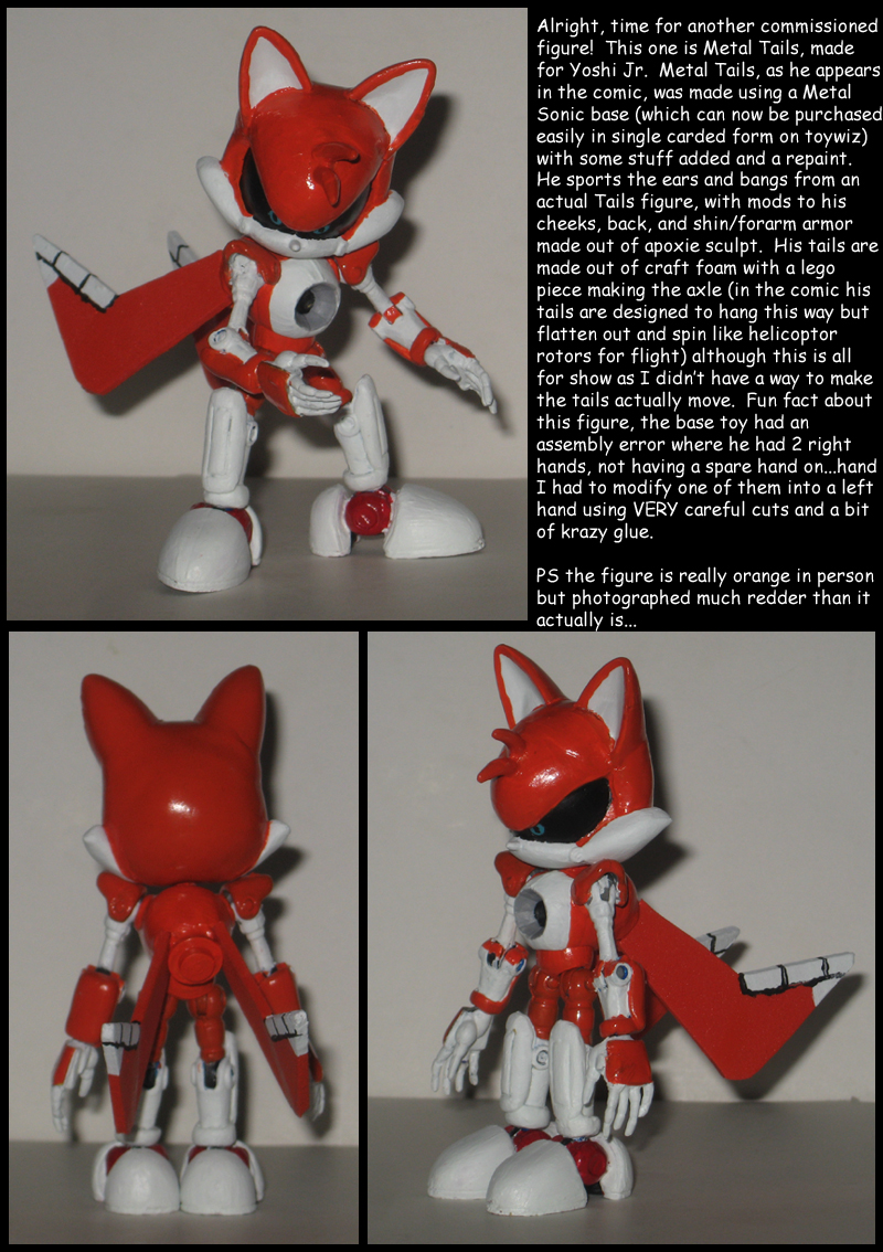 Metal Sonic 3.0 (Sonic) Custom Action Figure