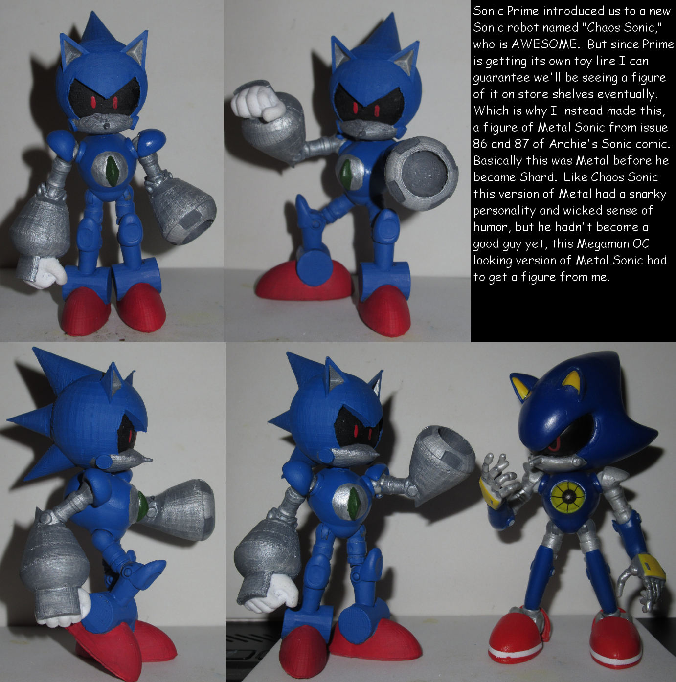 Metal sales sonic figure