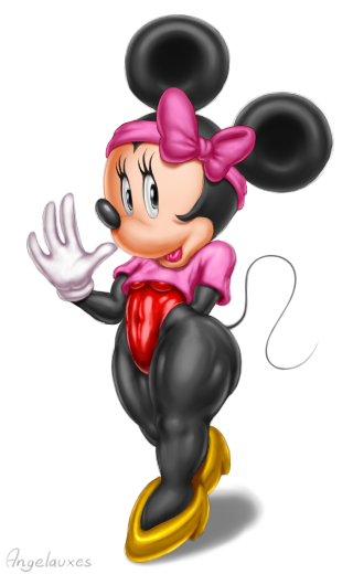 Minnie Mouse. 