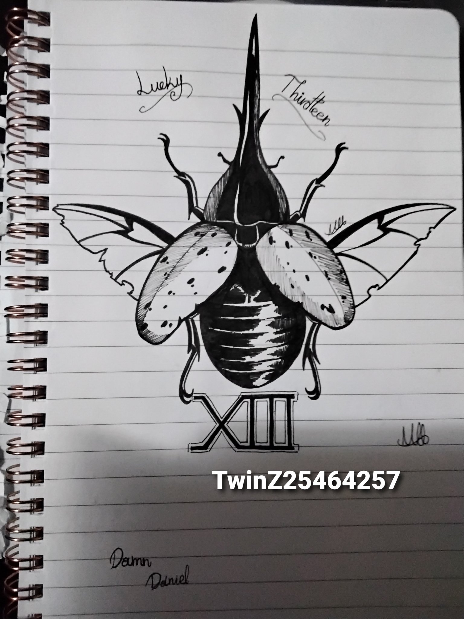 Tattoo uploaded by @trialestudioart • rhinoceros beetle 🪲 • Tattoodo