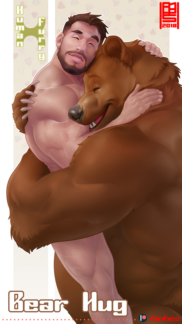HumanxFurry - Bear Hug. 