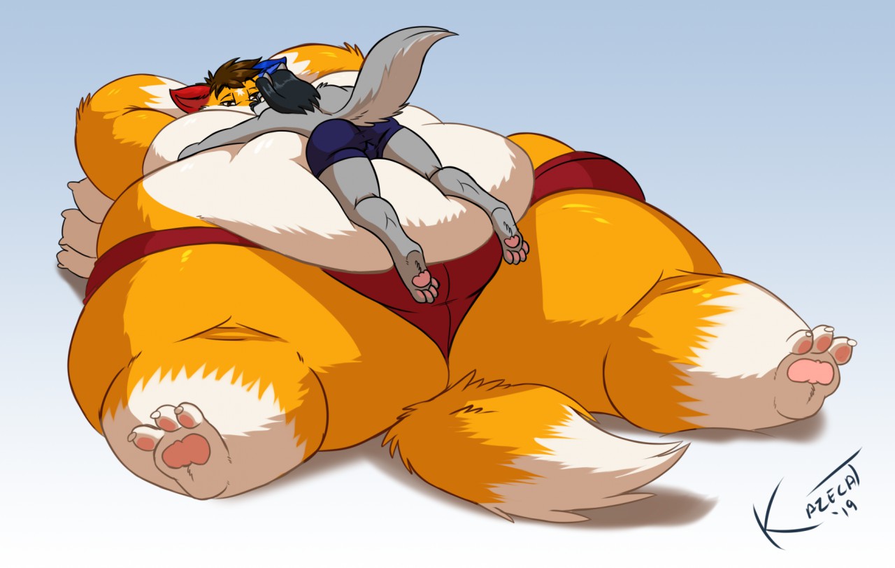 Belly Bed by Anime-Wolf-08 -- Fur Affinity [dot] net