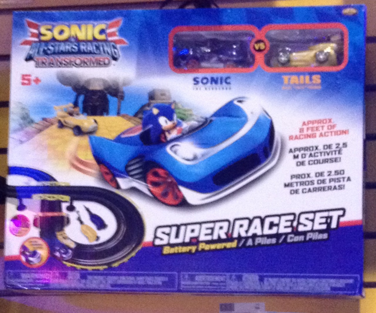 sonic all stars racing transformed super race set