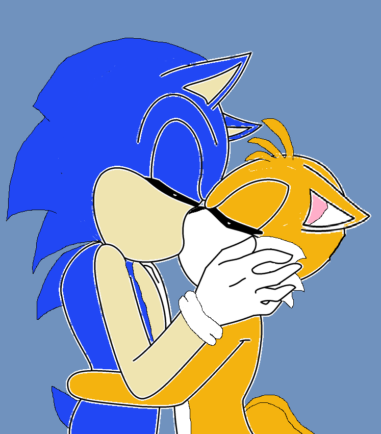 Соник тейлз наклз и эми. Tails kiss. Sonic x tails яой. Тейлз и шедоу шип. Тейлз и космо.