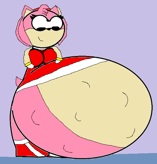 Click to change the View. hyper pregnant Amy Rose. 