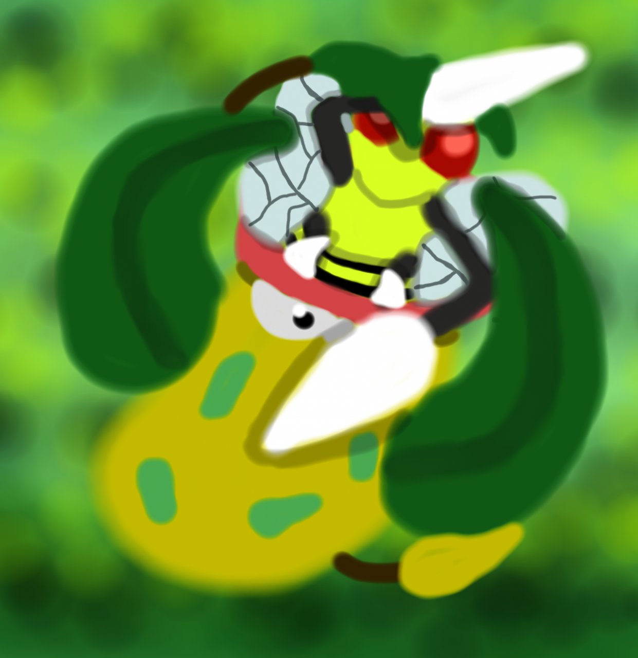 There is no vore story. Leaf has a Victreebel now. by hyhyd on DeviantArt
