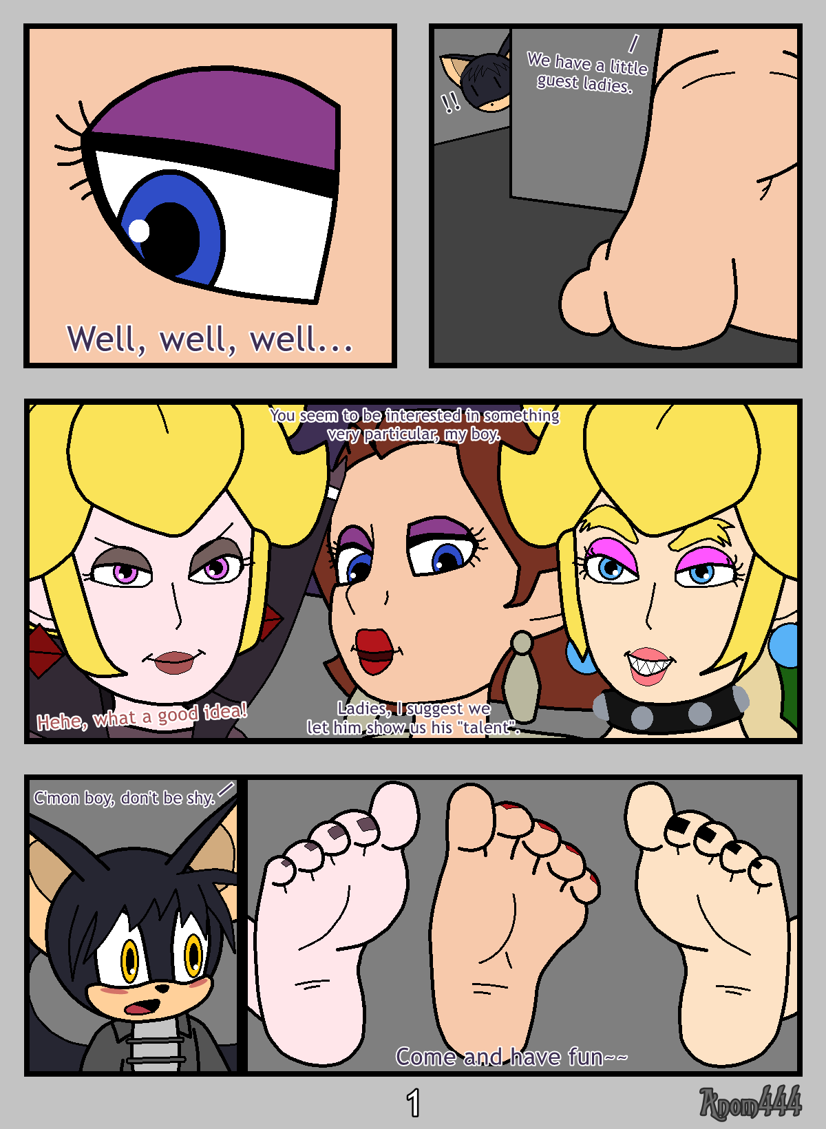 A fiendish foot worship proposition (1/2) by Anom444 -- Fur Affinity [dot]  net