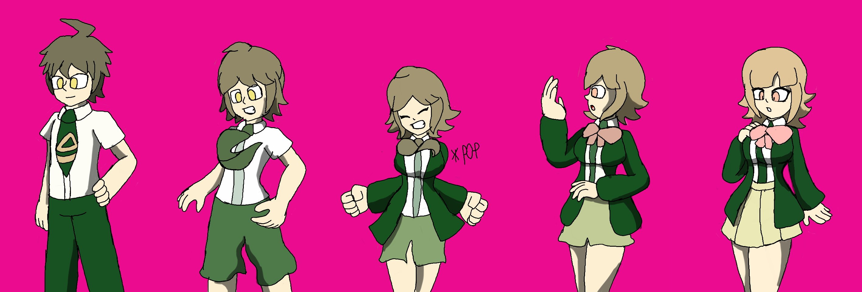 Danganronpa Hajime to Chiaki TG by AnonDoood -- Fur Affinity [dot] net