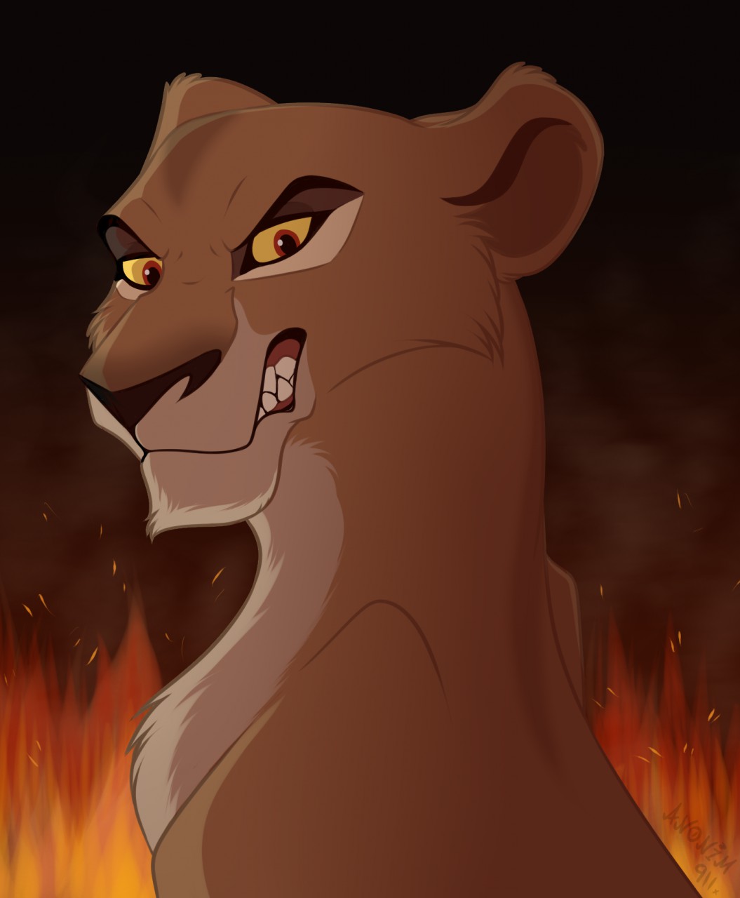 Zira by Anonim911 -- Fur Affinity [dot] net