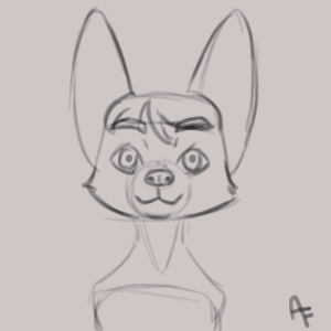 ANIMATION - Sneeze gif Icon WIP by AnonymousFennec -- Fur Affinity [dot] net