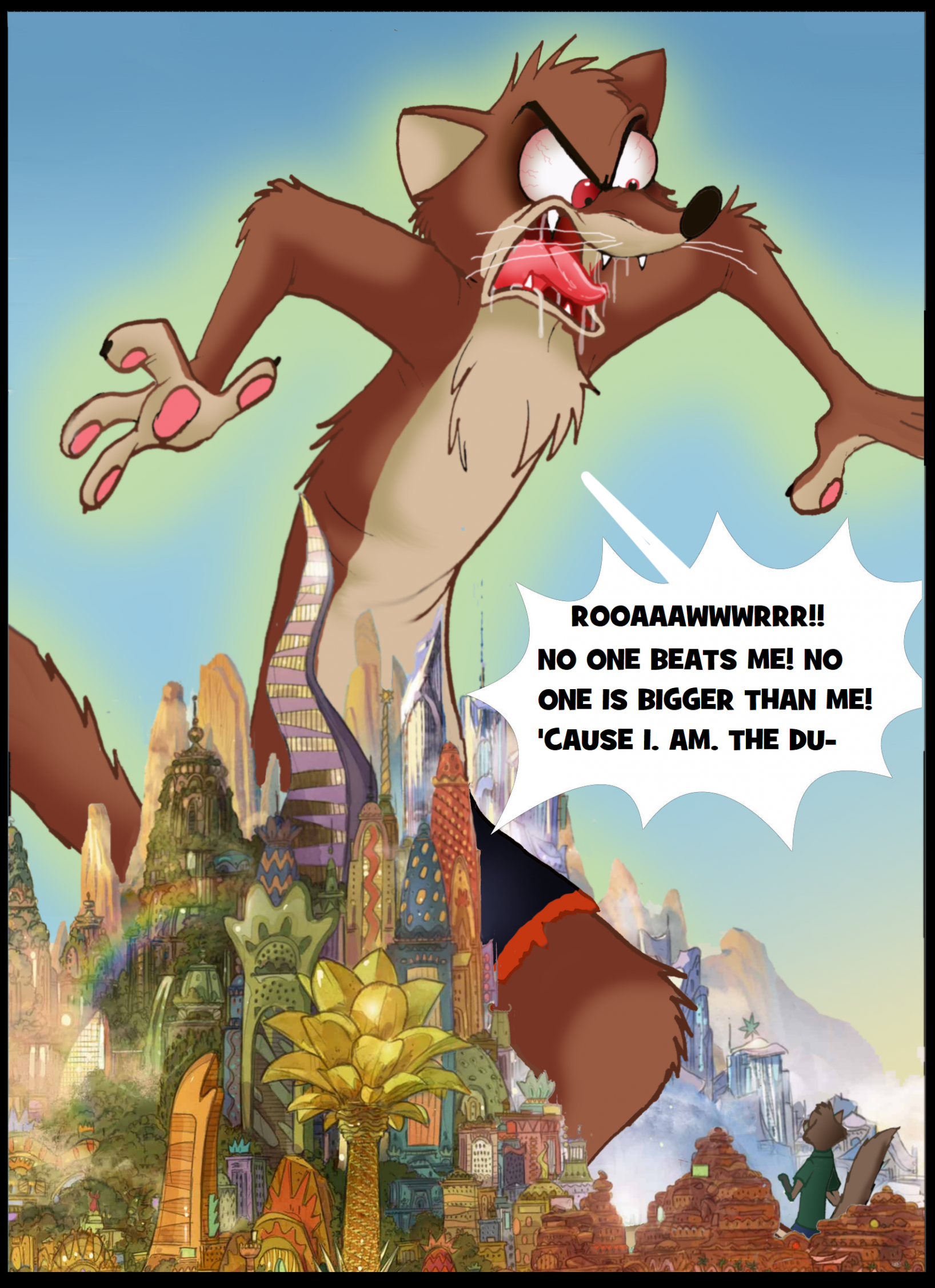 Zootopia Duke Weaselton's really big time page 30