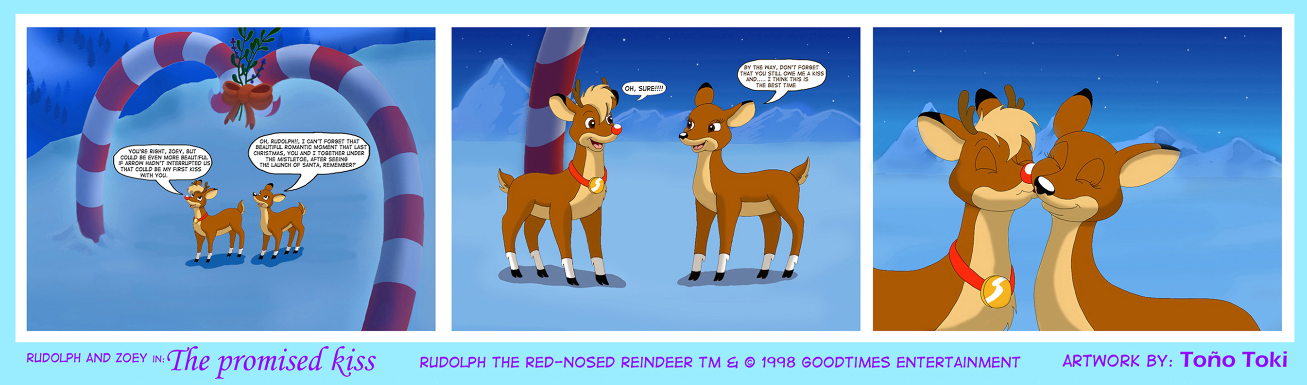 Rudolph the red nosed reindeer the movie zoey