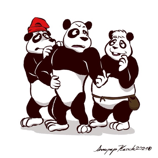 Fanart: 3 Panda from Pandamonium by Anupap -- Fur Affinity [dot] net