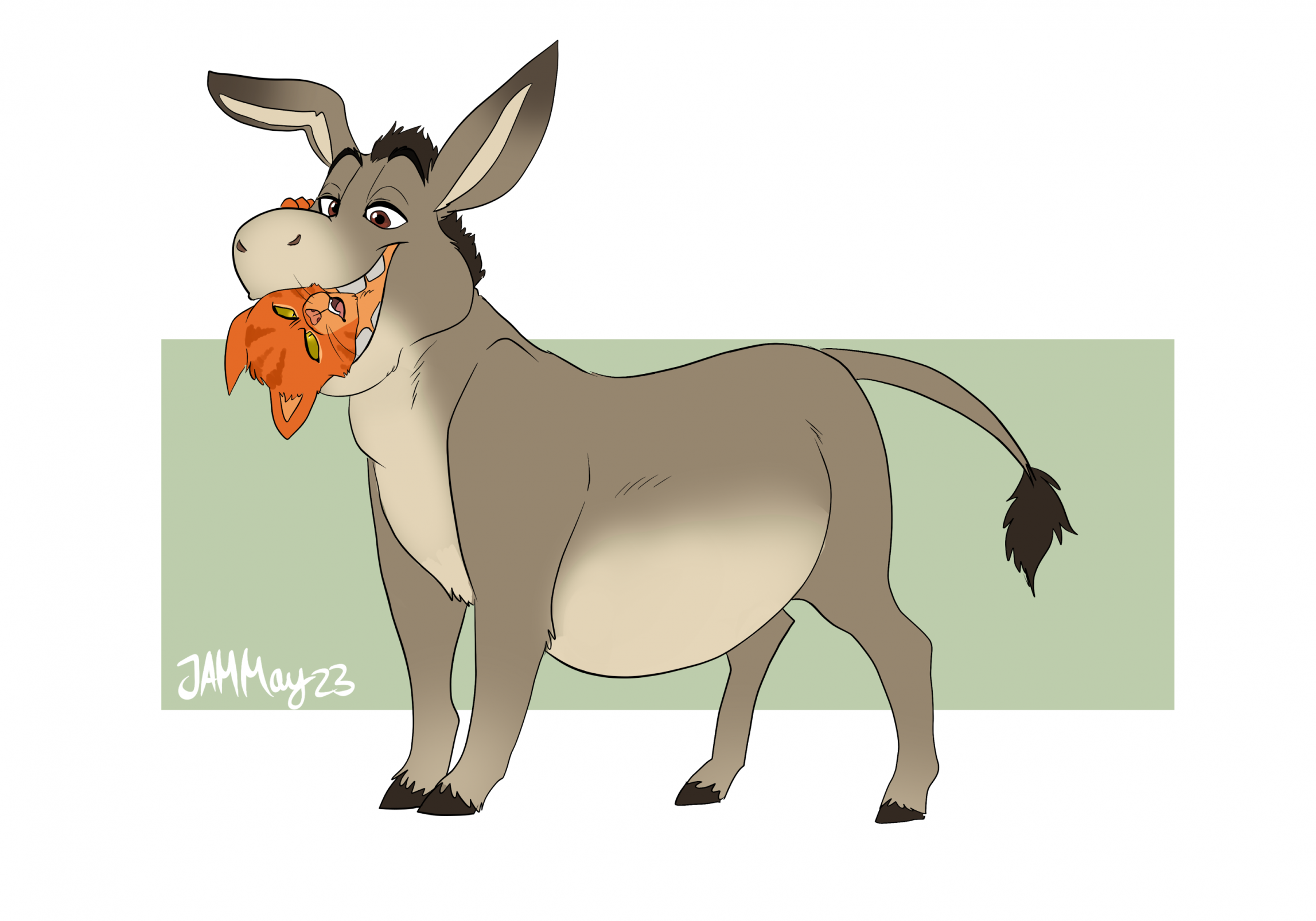 shrek donkey cartoon