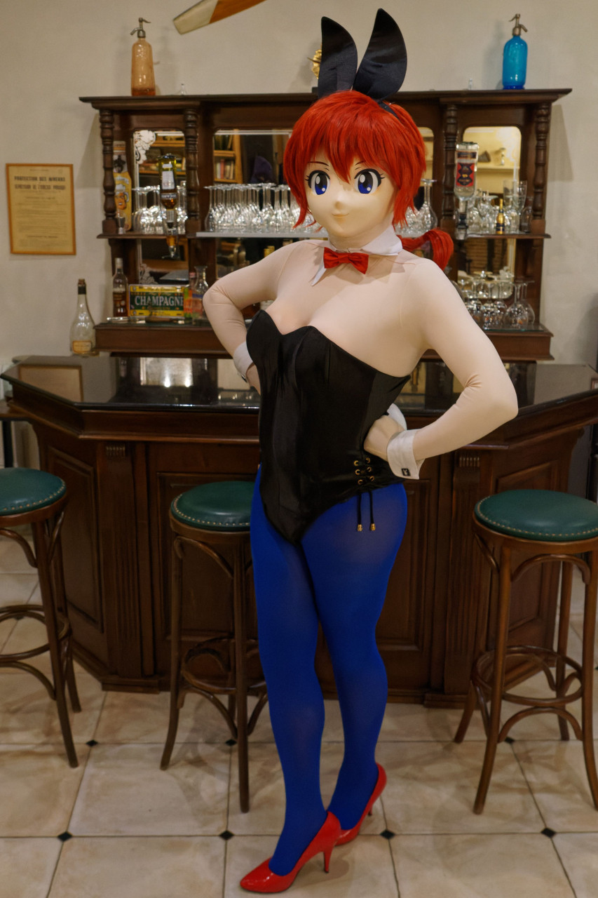 Bunny Ranma cosplaying Bunny Bulma by aoi-kitsune -- Fur Affinity [dot] net