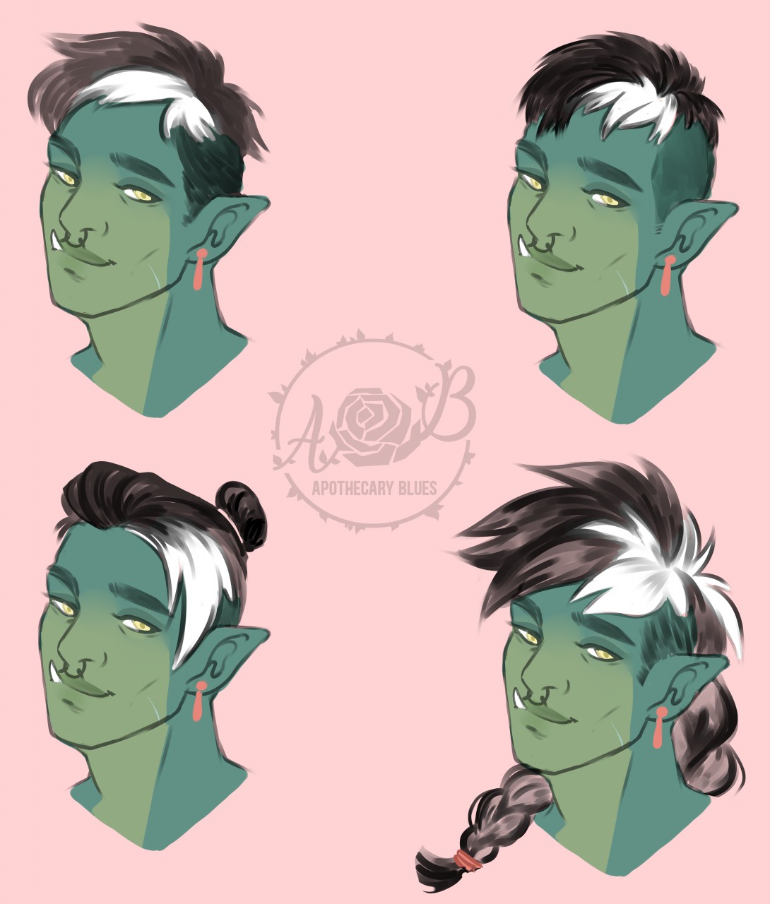 Karumir - Hairstyles by ApothecaryBlues -- Fur Affinity [dot] net