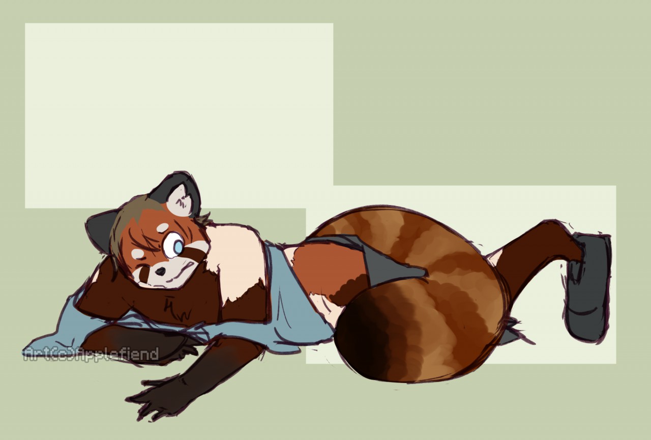 C] Seeing red....pandas 3/3 by Applefiend -- Fur Affinity [dot] net