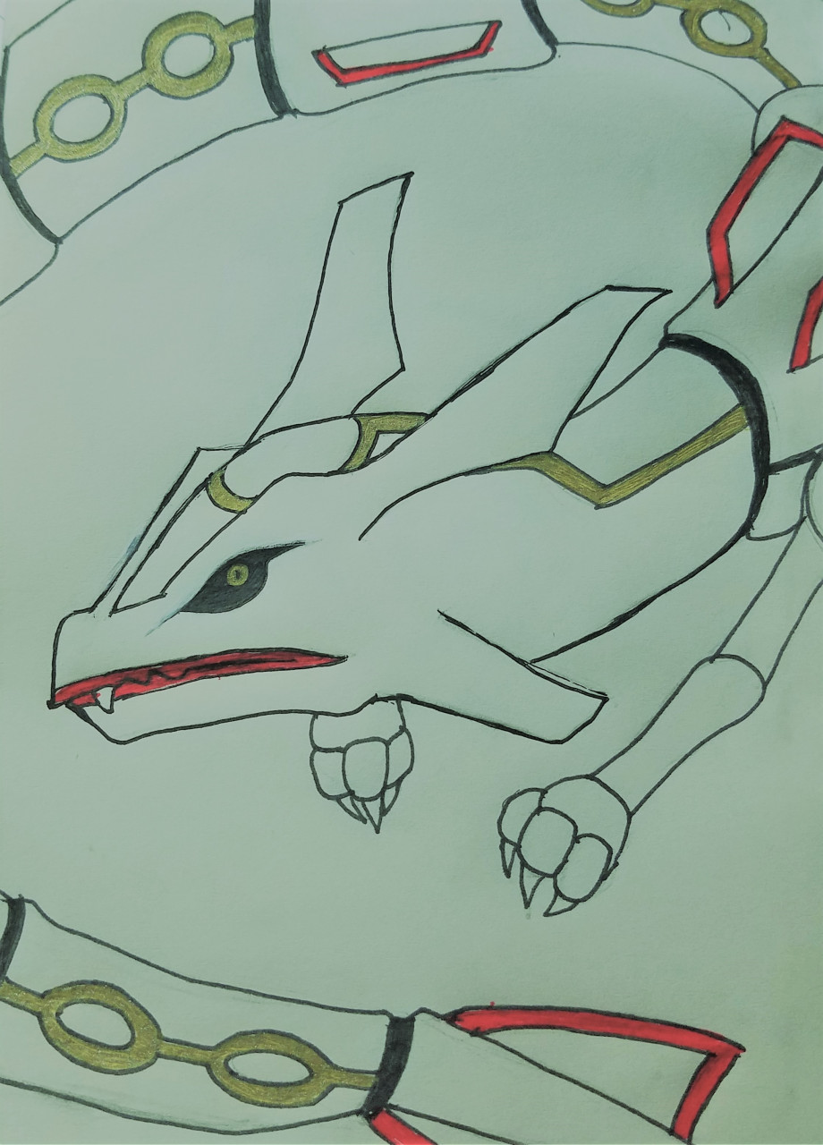 Top more than 132 rayquaza pokemon sketch latest